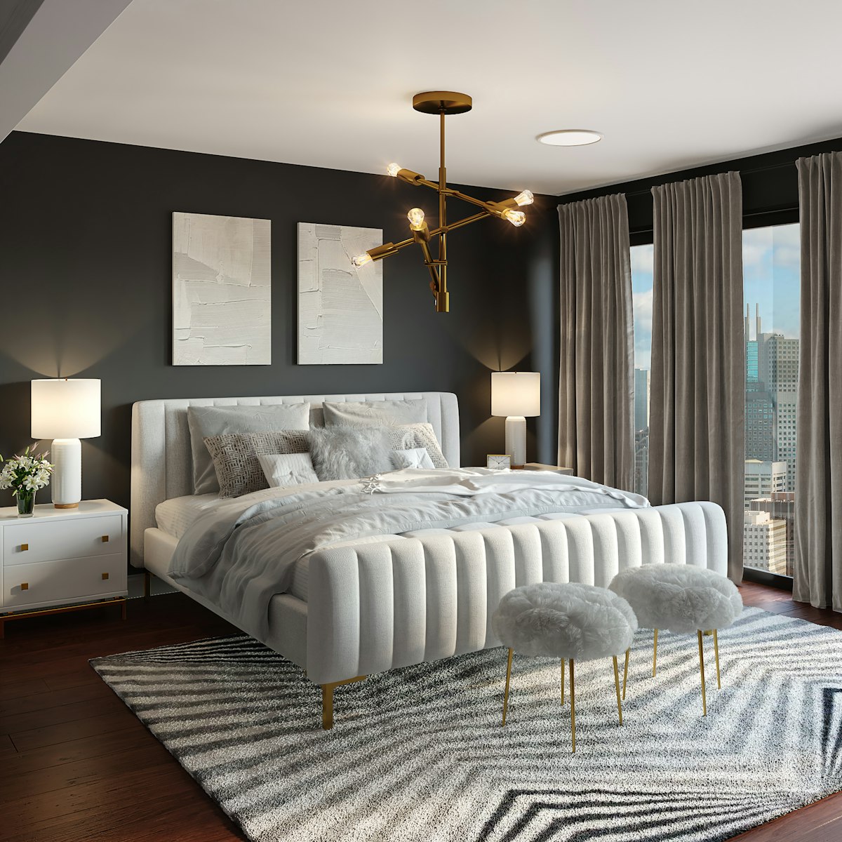 Gültepe Loft Daire Yenileme iç mimarlık projesi